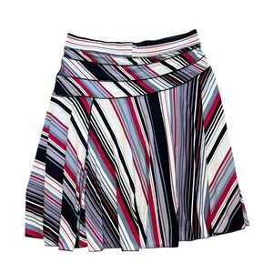 Speechless Striped Y2K Skirt Flared Multicolor Small